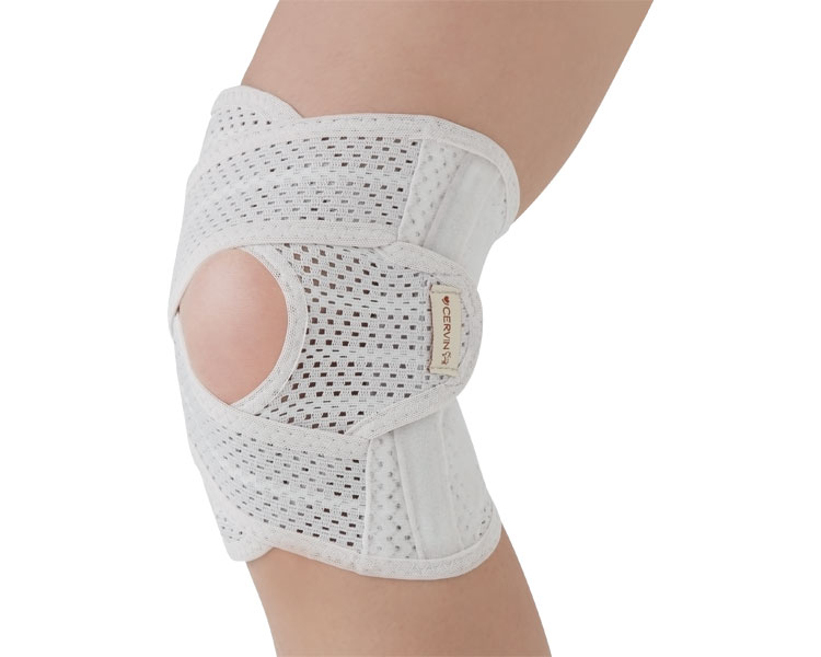 軽量メッシュクロスサポーター　膝用　1枚入 L-LL 030031703 セルヴァン