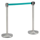 ベルトパーテーションスタンドSH シルバータイプ ノーブランド