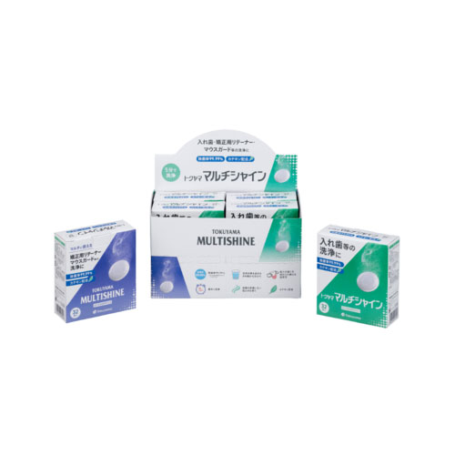 歯科用入れ歯洗浄剤 トクヤママルチシャイン 32錠 6箱 トクヤマデンタル
