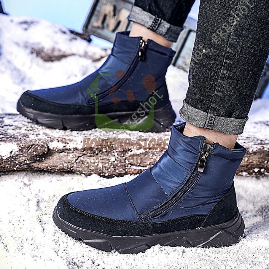 スノーシューズ メンズ 防寒靴 防水 ワークブーツ ショートブーツ スノトレ トレッキングブーツ 雪対応 アウトドア 防滑 スノーブーツ シューズ 冬 雪靴