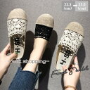 サンダル レディース ビーチサンダル 刺繍レース 履きやすい 可愛いサンダル 歩きやすい 疲れない スリッパ 22.5cm~25cm(4)