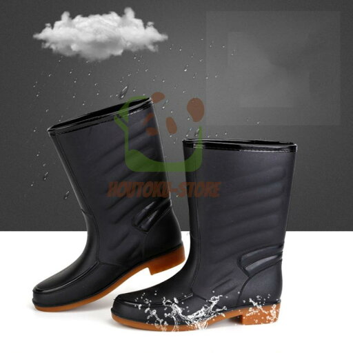 レインブーツ メンズ ショート レインシューズ 完全防水 防滑 晴雨兼用 アウトドア 通勤 梅雨対策 雨靴 スニーカー レインシューズ メンズ ショート 軽量