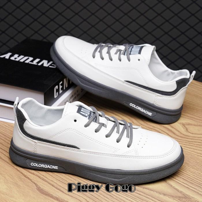 デッキシューズ ローカット メンズ スニーカー フェイクレザー おしゃれ シューズ カジュアルシューズ 靴 通勤 通学 かっこいい 履き心地