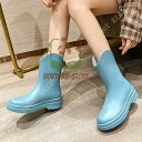 防水 防寒 レインシューズ レインブーツ レディース おしゃれ お出かけ 梅雨対策 ショートブーツ 雨靴 滑り止め 防水 軽量 長靴 女性 完全防水 履きやすい
