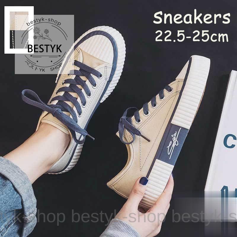 スニーカー シューズ レディース ローカット 靴 キャンバス ゴム 夏 春 秋 履きやすい カジュアル 歩きやすい おしゃれ 黒 ベージュ コーデ 40代 30代 20代