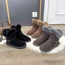 スノーブーツ ムートンブーツ レディース 防寒 裏起毛 モコモコ シューズ 冬靴 短靴 ショートブーツ 裏ボア 滑り止め かわいい おしゃれ カジュアル 保温