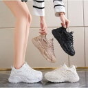 春 夏 ダッドスニーカー 厚底 レディース 韓国
