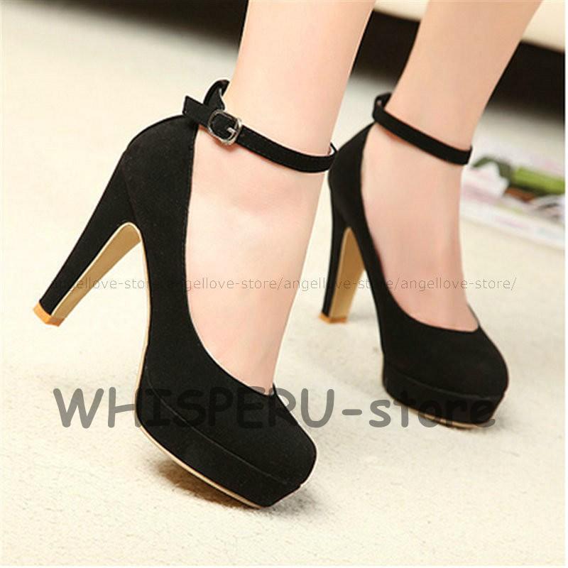 走れるパンプス アンクルストラップ美脚パンプス全3色 ハイヒール ポインテッドトゥ パンプス ヒール レディース 春パンプス? おしゃれ