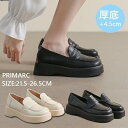 卒業式 女の子 靴 ローファー 通学靴 中学生 高校生 JK ジュニア 女の子 厚底 ヒール4.5cm ローファー 学生 女子 学生靴 通学靴 学生服 モカシン 女の子 おしゃ