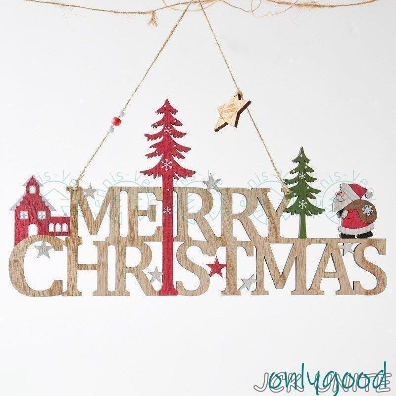 クリスマス サンタクロース 42cm 飾り 玄関 窓 装飾 木製 クリスマスツリー飾り レター クリスマス 小道具 雑貨 まエルク インテリア 北欧 ペンダント