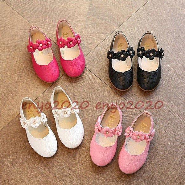 キッズ ジュニア 子供靴 女の子 春 夏 秋 冬 新作 フォーマル靴 滑り止め 可愛い 新作 通気性 韓国風 ..