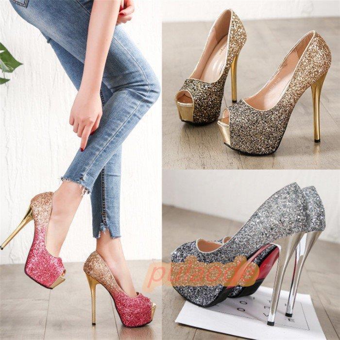 キャバパンプス ハイヒールサンダル パンプス オープントゥパンプス パーティー　痛くない 美脚 イベント パーティー 靴　ハイヒール14cm/12cm