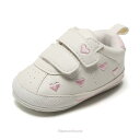 ファーストシューズ ベビー靴 ベビーシューズ ベビー靴 赤ちゃん マジックテープ 可愛い 室内 ギフト プレゼント 出産祝い 初めて歩く(4)