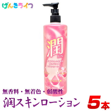 化粧水 大容量 さっぱり 全身 潤スキンローション 500ml 5本 ※ダイイチコスメティック