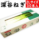 産地直送 深谷ねぎ むきねぎ 2Lサイズ 30本【冬季限定 同梱におススメ 常温発送 送料別】
