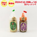 無添加 生ドレッシング 深谷ねぎ/和風しょうゆ 各1本【250ml x 2 名所 めいしょ 埼玉県深谷市 冷蔵品 送料別 クール宅急便】【NS】