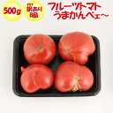 フルーツトマトうまかんべェ～ 500g 訳ありB品【サイズ表記なし 約4個～8個 季節野菜 3月～5月中旬 埼玉県深谷市産 送料別 常温発送／クール便 気温によって配送方法変更 】