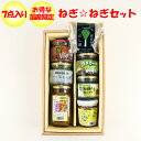 【夏ギフト・漬物】ねぎ☆ねぎセット7点入り【送料込 同梱不可 ギフト発送】【BS】