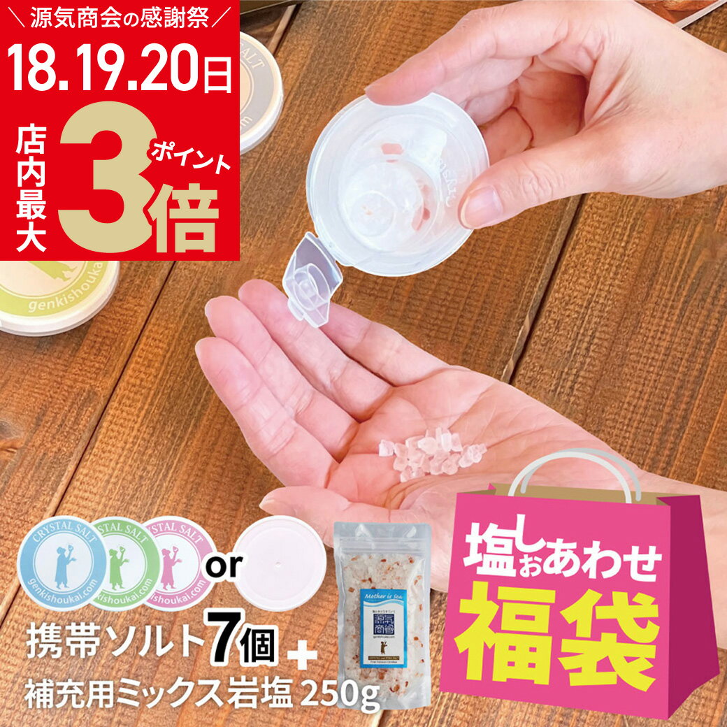 【次回販売予定 11/24-11/26】 ソルトケース 福袋 食品 源気商会 [サンキュー(39)セットD] 『 ソルト ..