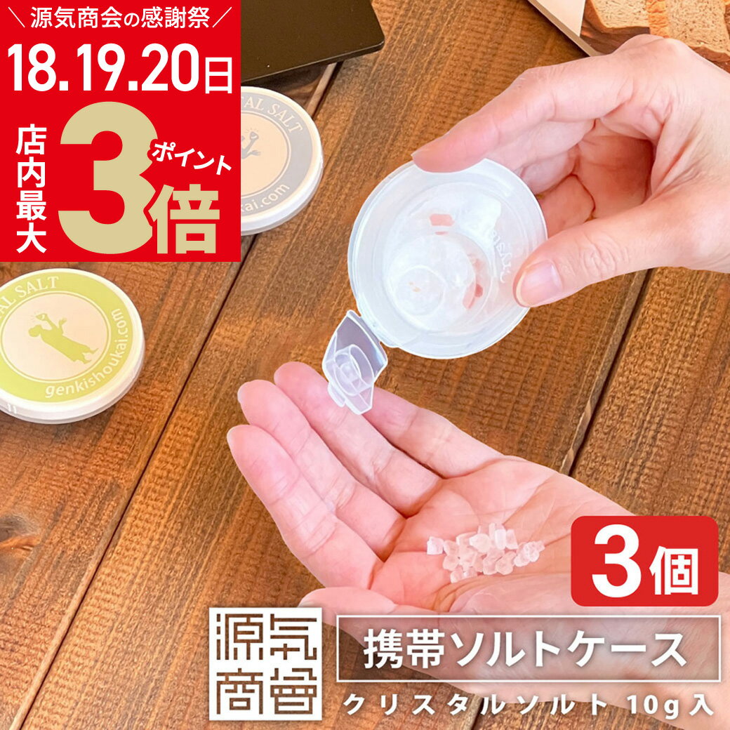 ＼お客様感謝祭 5/20(月)まで★店内ポイント最大3倍／【3個セット】塩飴代わりに 舐める塩 岩塩 ...