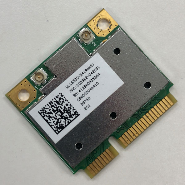 【中古】 Atheros WLL6330-D4 [AR5B125] 無線LANカード