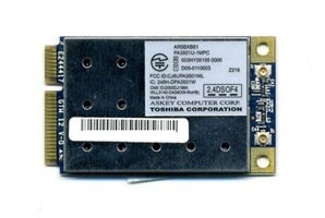 【中古】 東芝純正+汎用 内蔵 mini PCI-Express無線ボード Atheros ［AR5BXB61］ 802.11b/g 無線LANカ..