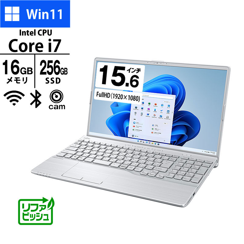 2022ǯǥ եӥå Ʊͺ ٻ 15.6 LIFEBOOK WA3/G2 12 Core i7-1260P SSD 256GB  16GB Windows11Home եHD DVDѡޥɥ饤 WEB ƥ󥭡 ̵LAN Bluetooth HDMI Ρȥѥ ΡPC FMVWG2A37S