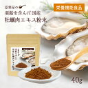 亜鉛 を含んだ 国産 牡蠣肉 エキス 粉末 栄養機能食品 1袋 40g 約33日分