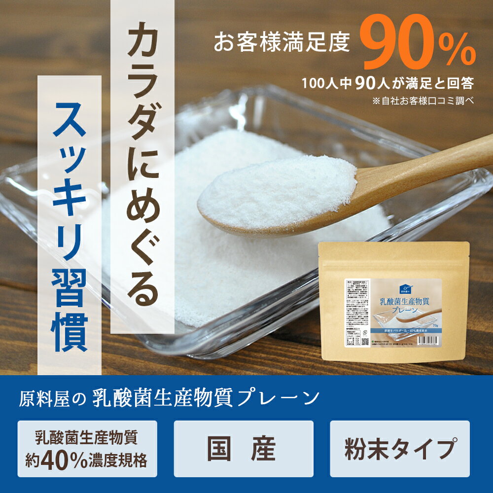 乳酸菌 生産物質 粉末 国産 乳酸菌 サプリ ...の紹介画像2