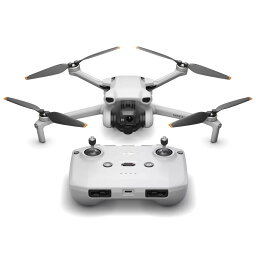 DJI ドローン カメラ付き Mini 3 バンドル 予備バッテリー付き プロペラガード付き カメラドローン RCコントローラー付 ミニ3 コンパクト 超軽量 長いバッテリー駆動 4K HDR動画 縦向き撮影 初心者 安全性