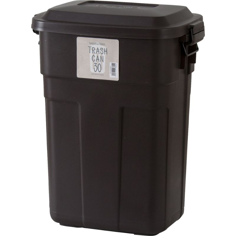 ゴミ箱 30L 日本製 フタ付 おしゃれ ガレージ 屋外 屋内 キッチンペール くず入れ 分別 ダストボックス..