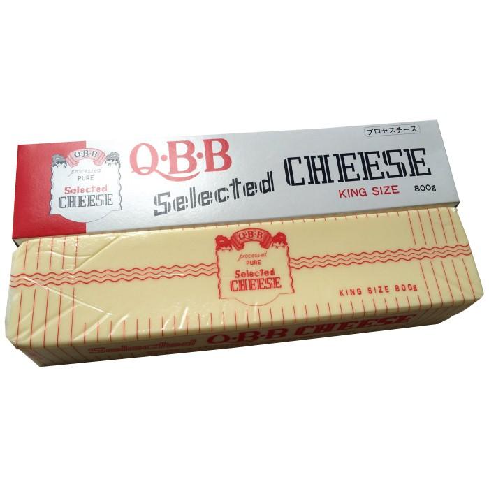 QBB プロセスチーズ キングサイズ 800g×15本 冷蔵 六甲バター おつまみ 業務用サイズ セレクトチーズ 箱買い