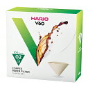 HARIO(ハリオ) V60用ペーパーフィルターM 100枚箱入り VCF-02-100MK【コーヒー/珈琲/ドリップ】【楽ギフ_包装】【メール便不可】