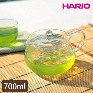 HARIO(ハリオ)茶茶急須 丸 700ml CHJMN-70T【おしゃれ/ガラス急須/日本製】