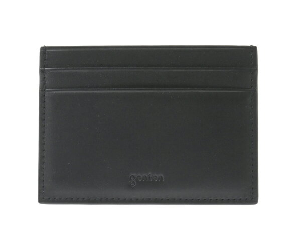 genten公式ショップの【ゲンテン公式】 genten 44746 ゲンテン コンパト カードケース新作★革小物 本革カードケース 薄型 シンプル ミニマル｜アングル3