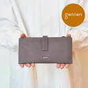 ゲンテン 革財布 レディース 【 genten公式 】 genten 44316 ゲンテン フレスコ 薄束入れ財布長財布 レディース 本革 薄い 薄束入れ 山羊革 ゴートレザー