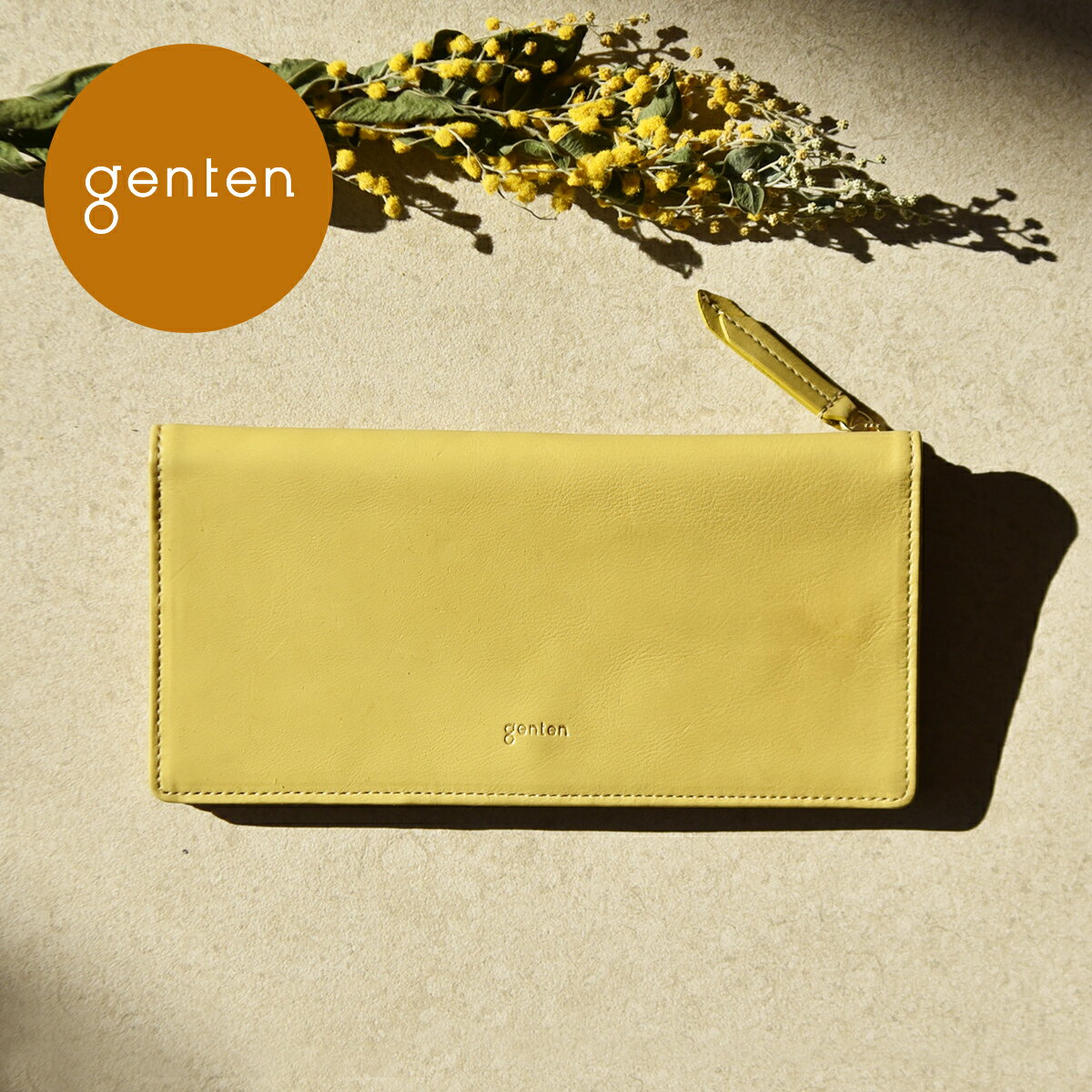 【ゲンテン公式】genten 44297 ゲンテン ピアチェーレ 長財布新着商品★長財布 レディース 本革財布 レザー