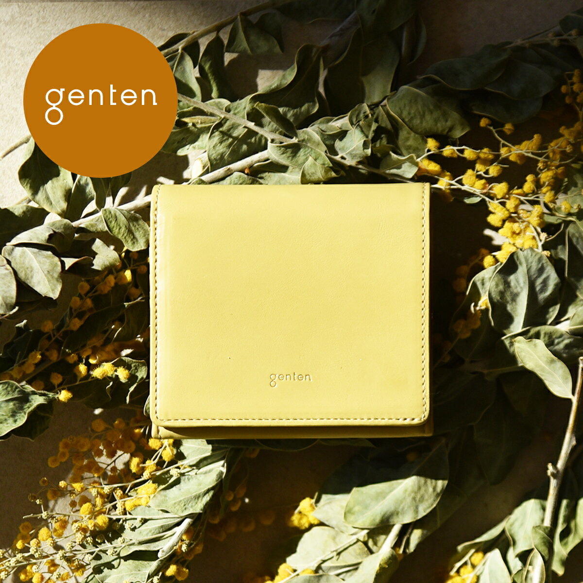 ゲンテン 革財布 レディース 【ゲンテン公式】genten 44298 ゲンテン ピアチェーレ 二つ折りBOX財布新着商品★二つ折り BOX財布 レディース 本革財布 レザー