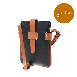 ゲンテン バッグ メンズ 【ゲンテン公式】 genten 43391 (43381) ゲンテン サドルベルト ヌオーバ 縦型コンパクトショルダーバッグ 新色 クロ登場★本革ショルダーバッグ ユニセックス メンズ レディース 大人 縦型ショルダーバッグ コンパクト イタリアンレザー