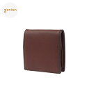 【ゲンテン公式】 genten 43328 ゲンテン スマートウォレット コインケース 新色 ノウチャ登場★本革コインケース 小銭入れ シンプル レザー
