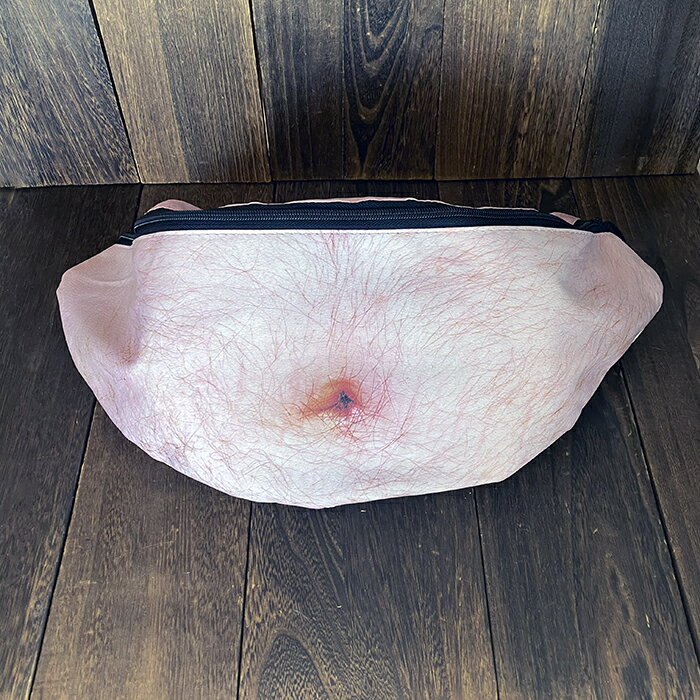 おなか 腹 お腹 ウエスト バッグ ポーチ ウエストポーチ ウエストバッグ おもしろい