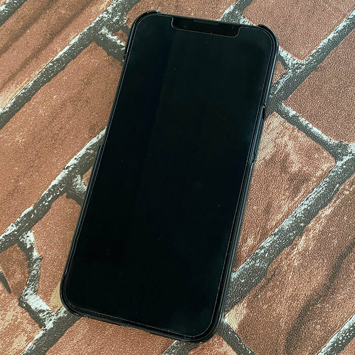 iphone13 スマホケース ハードケース iphone13専用 ケース ブラック マイクロドット