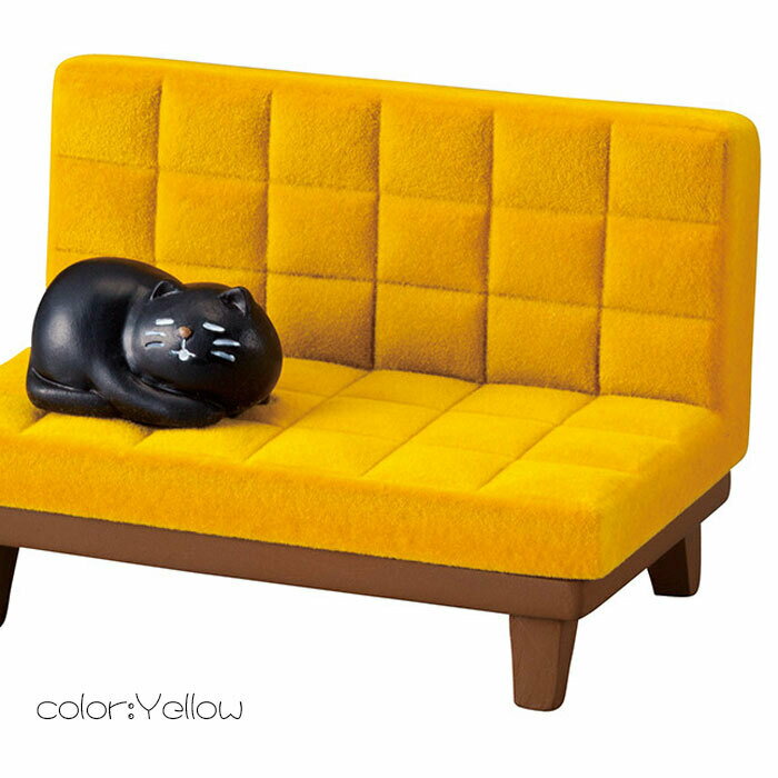 スマホスタンド 猫 ねこ 椅子 ソファー おしゃれうたたね スマホ スタンド イエロー ピンク グリーン 黒猫 ミケ