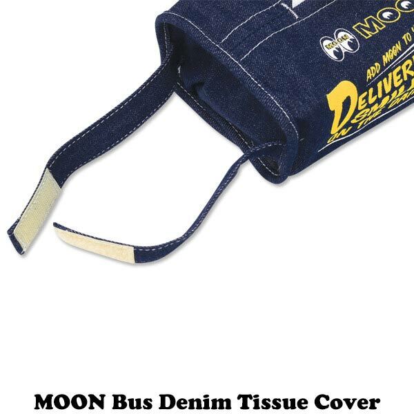 MOONEYES ティッシュケース ティッシュカバー デニム バス おしゃれ [2]