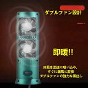 安全 高効率 省エネ 防寒対策 シリンダー形状 過熱時自動電源オフ保護 PTC加熱 自動的な温度調整 低騒音 ダブルコア速熱 速熱 傾斜時自動電源オフ ダブルファン2段階 500W-1000W コンパクト(2)