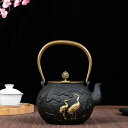 お茶の道具 提梁鉄瓶 やかんを沸かす 老鉄瓶 手作り 鉄瓶