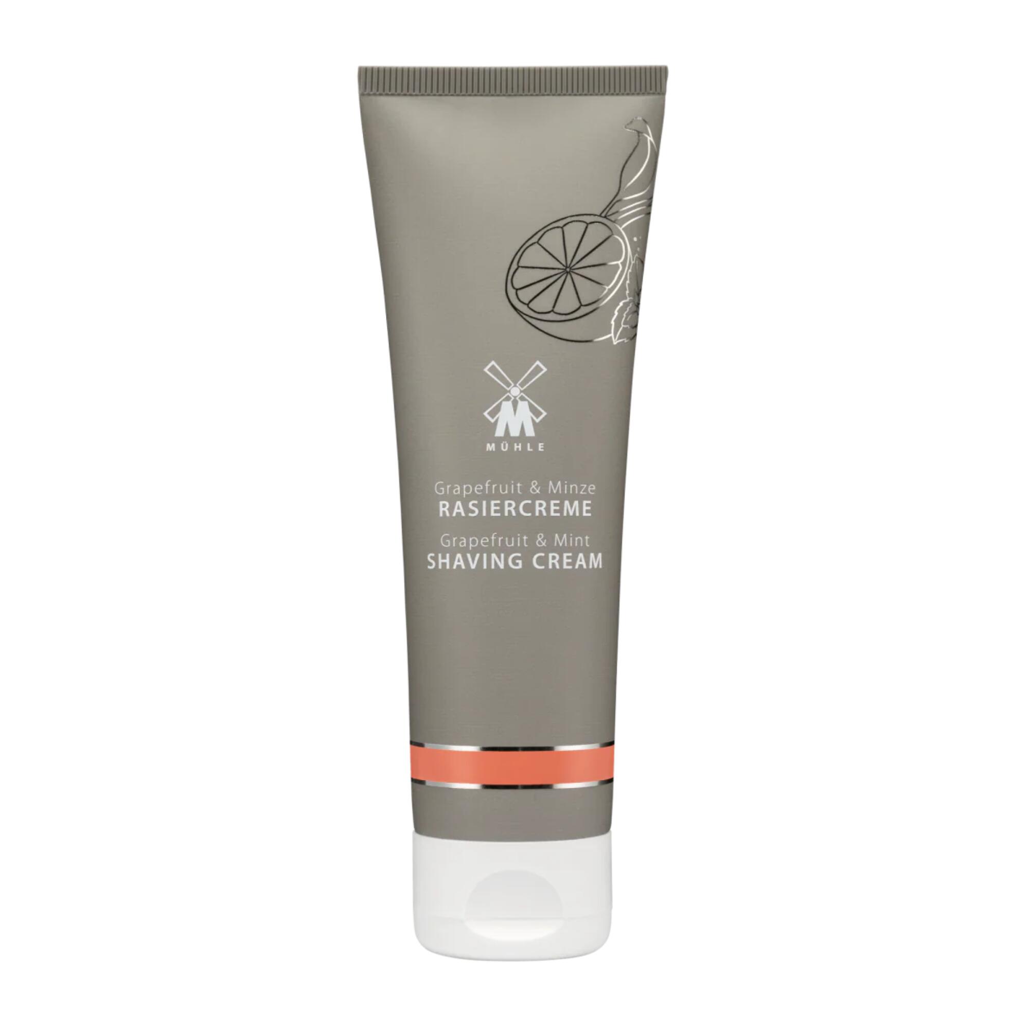 【ミューレ公式】ミューレ SKIN CARE シェービングクリーム ／グレープフルーツ＆ミント Grapefruit and Mint 高級 父の日 ギフト プレゼント 髭剃りクリーム 泡立て シェービングジェル ひげ剃り 顔剃り