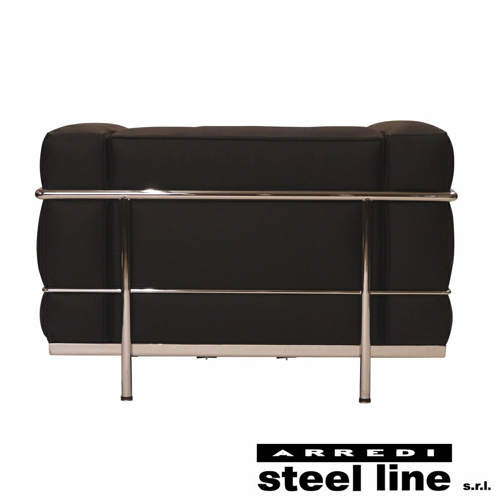 【お買い物マラソン連動セール】【30%OFF】【在庫残りわずか】《100%MADE IN ITALY》コルビジェ LC3 グランドコンフォート1P(プレミアム仕様) スティールライン社DESIGN900【コルビジェ】【LC3】 [3]