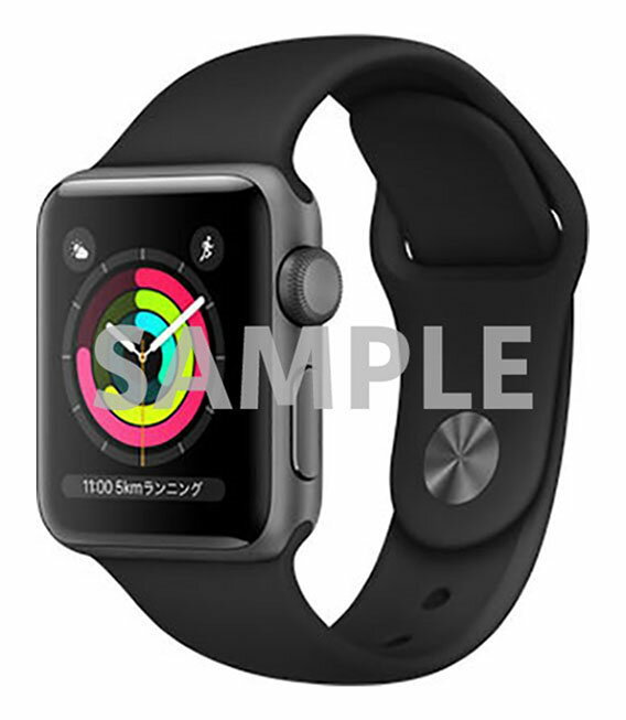 【中古】【安心保証】 Series3[38mm GPS]アルミニウム 各色 Apple Watch A1858