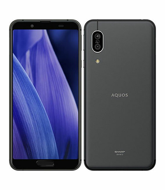 【中古】【安心保証】 AQUOS sense3 SH-M12-y 64GB Y mobile ブラック